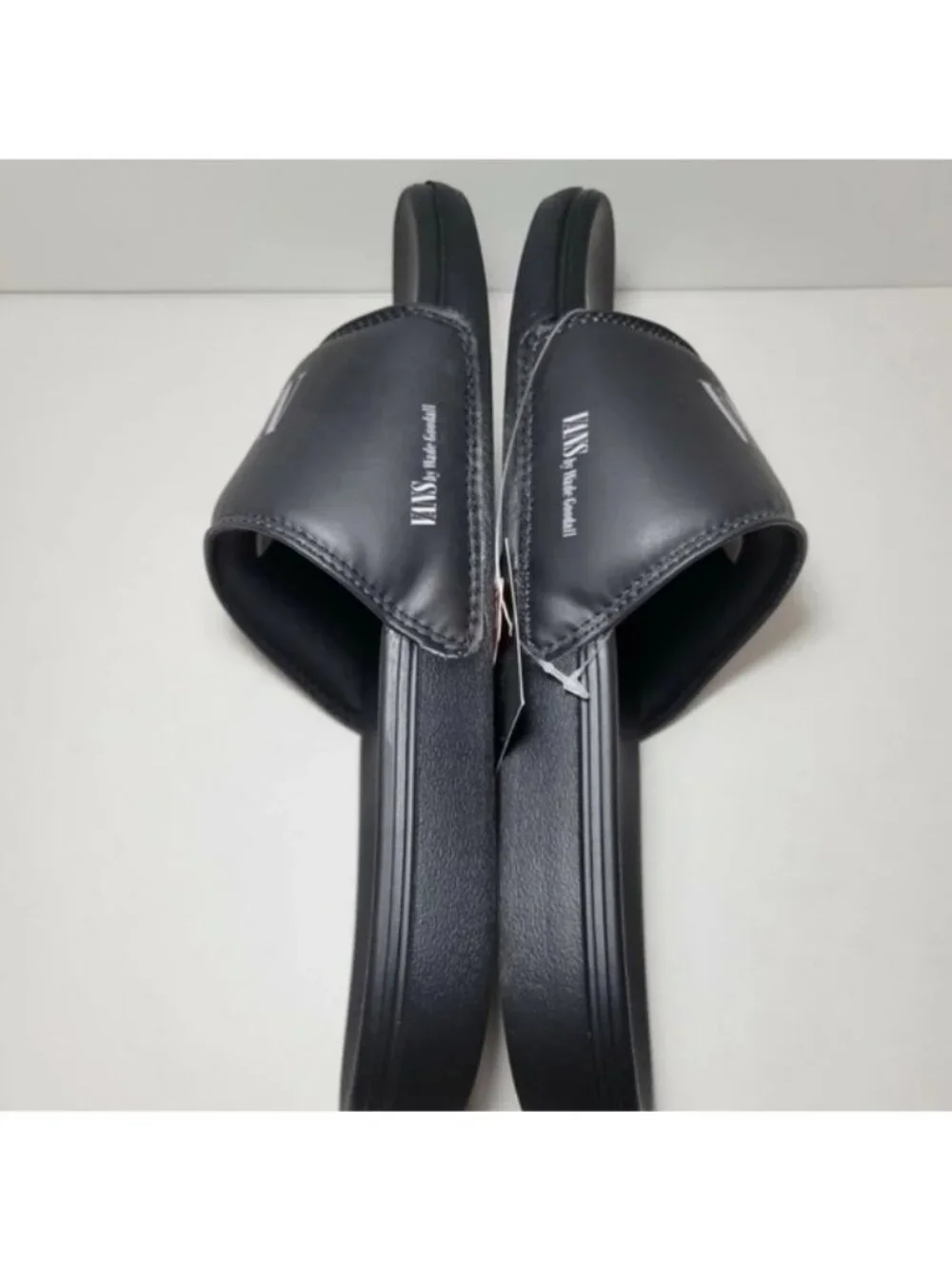 Vans La Costa Off The Wall Men 12 Wade Goodall Slides Black VN0A5HF5N3H 0826